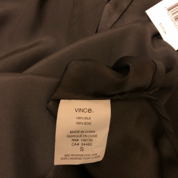 NWT Vince small silk blouse - Picture 6 of 7